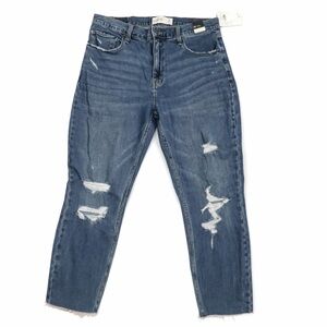 🆕 ✨ Abercrombie & Fitch Dark Blue Straight Leg Jeans